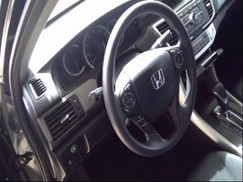 2015 HONDA ACCORD, BLACK, LX, 2.4L, AT,  A25109